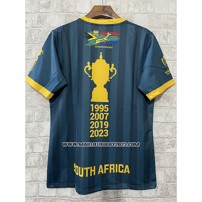Maillot Afrique Du Sud Rugby 2023 World Cup Champion
